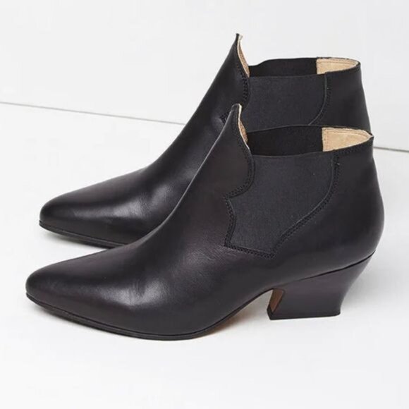 Acne Studios Alma Black Ankle Boot 7.5 - Picture 5 of 13
